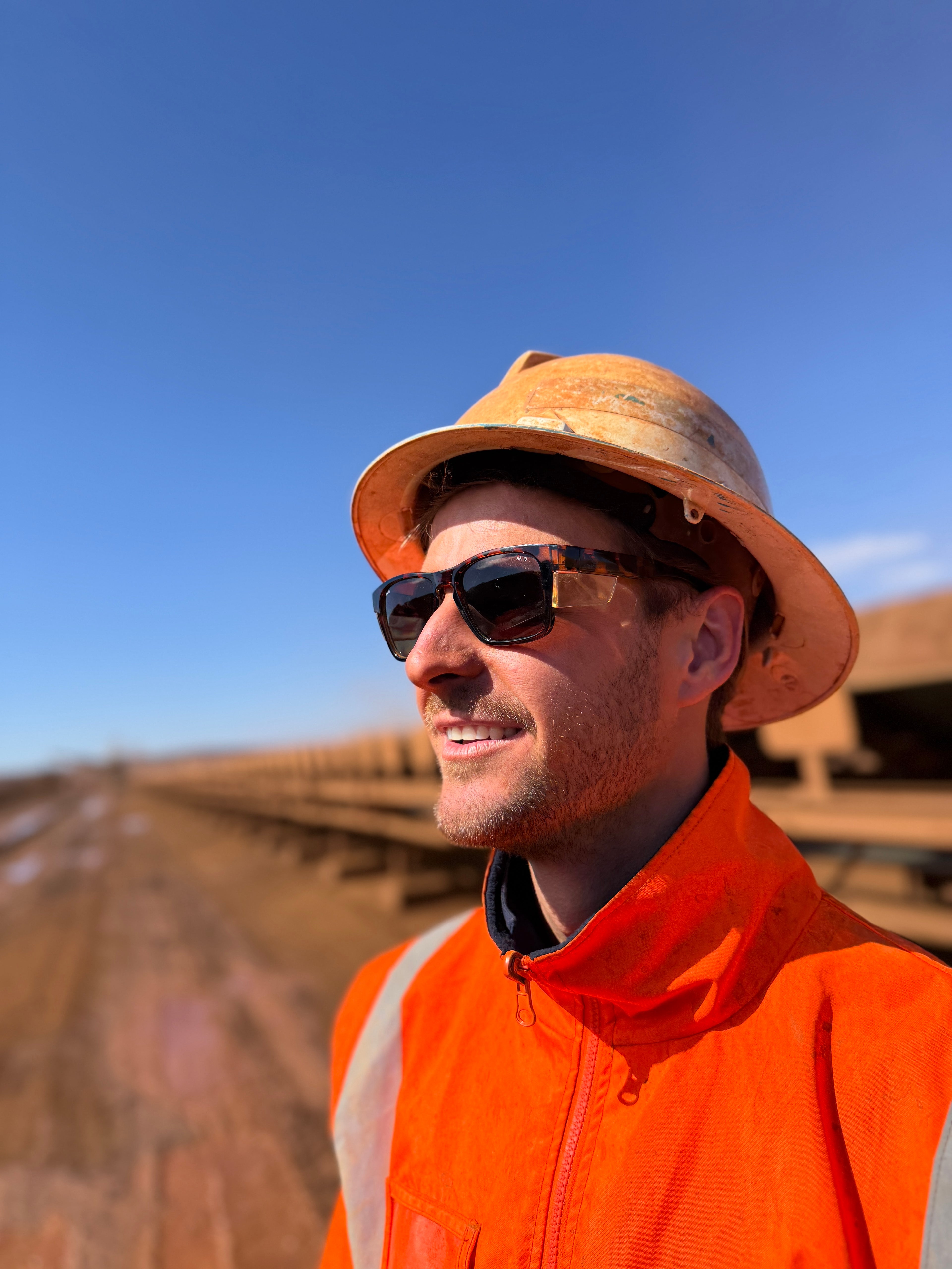 Pilbara Edition Tortoiseshell safety glasses with brown polarised lenses